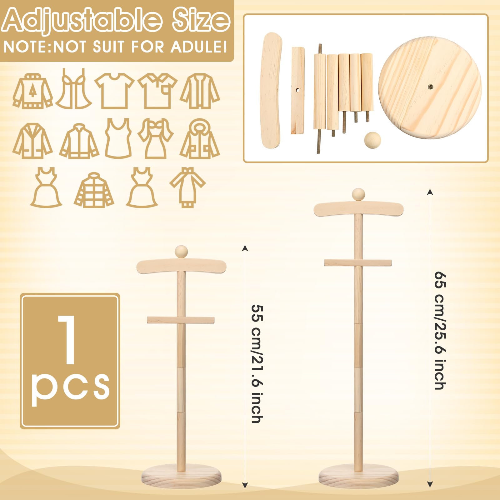 Bucherry circle-shaped hanger display adds elegant centerpieces for events.