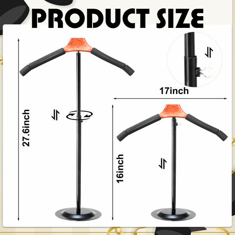 Bucherry easy-assembly display stand ideal for quick graduation setup.
