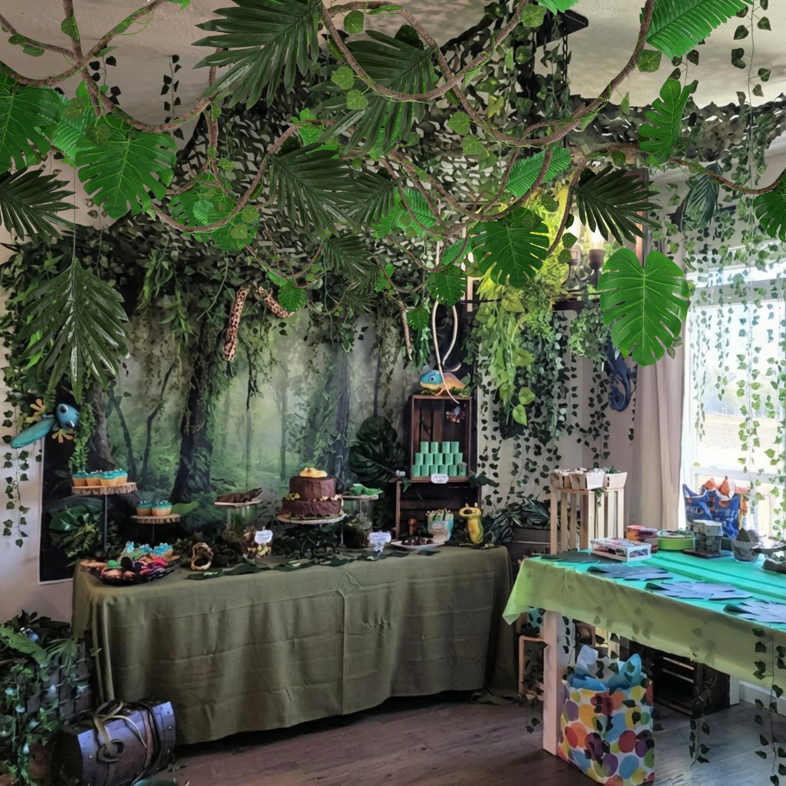 Bucherry fabric iron leaves deliver durable greenery accents