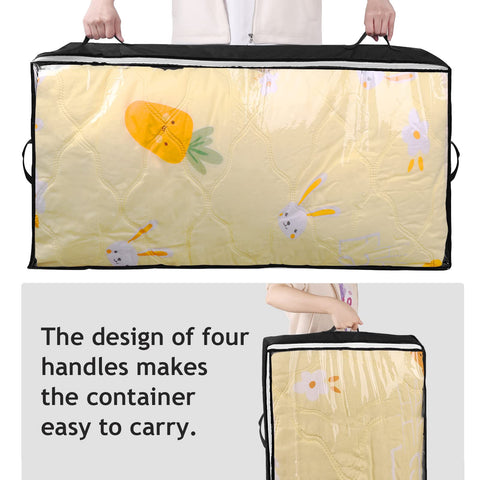 Budding Joy breathable non-woven fabric underbed storage keeps contents ventilated