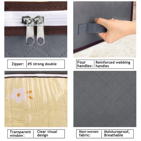 Budding Joy 90L storage bags ideal for blankets and bedding.