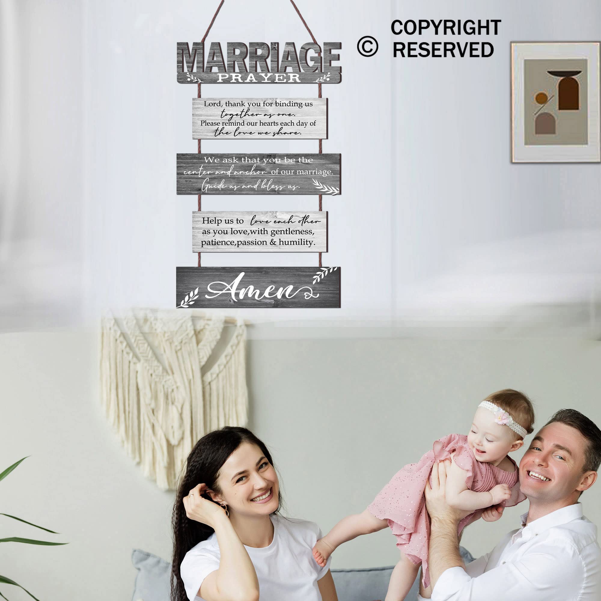 Buecasa sign packaged as a ready-to-gift keepsake