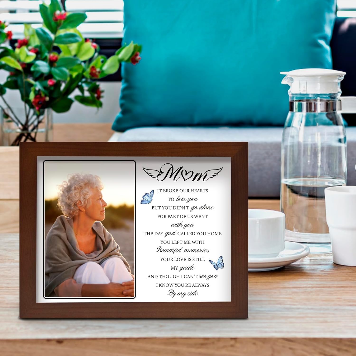 Buioata bereavement shadow box invites reflection and comfort.