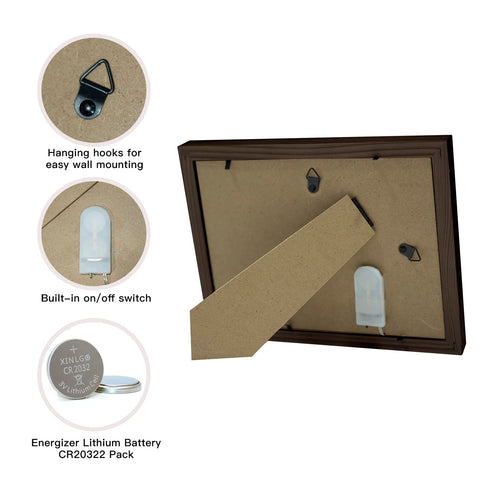 Buioata memorial shadow box serves as home decoration with peaceful presence.