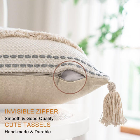 BUIOVBEY tassels detail highlights handmade charm and durability.