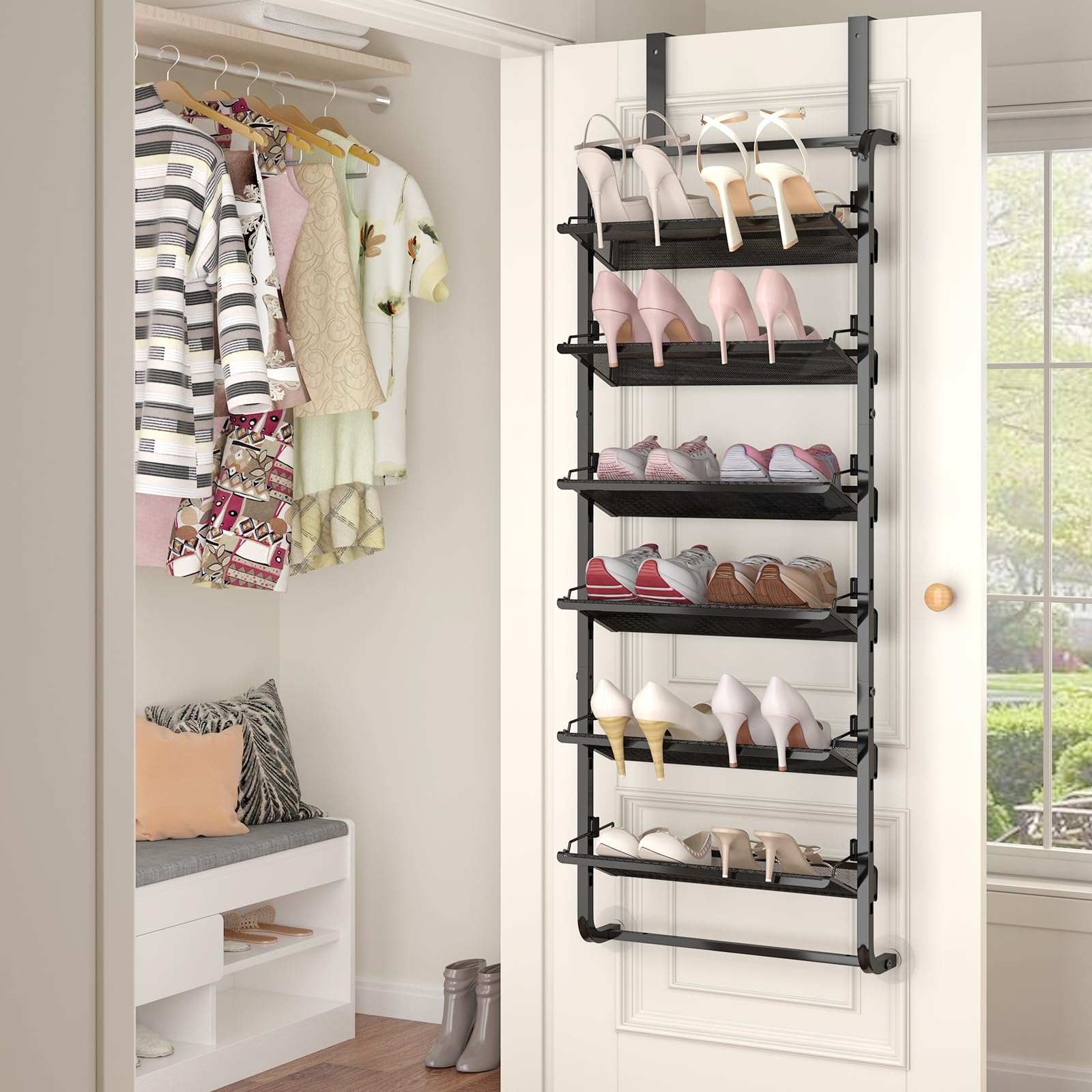 BUKFEN dorm, garage, or apartment solution reduces clutter and maximizes space.