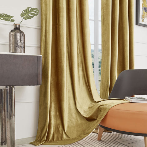 Window with BULBUL curtains darkened to reduce glare
