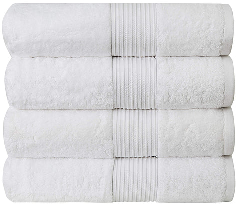 Bumble Towels luxury bath towel folded to show plush thickness and softness