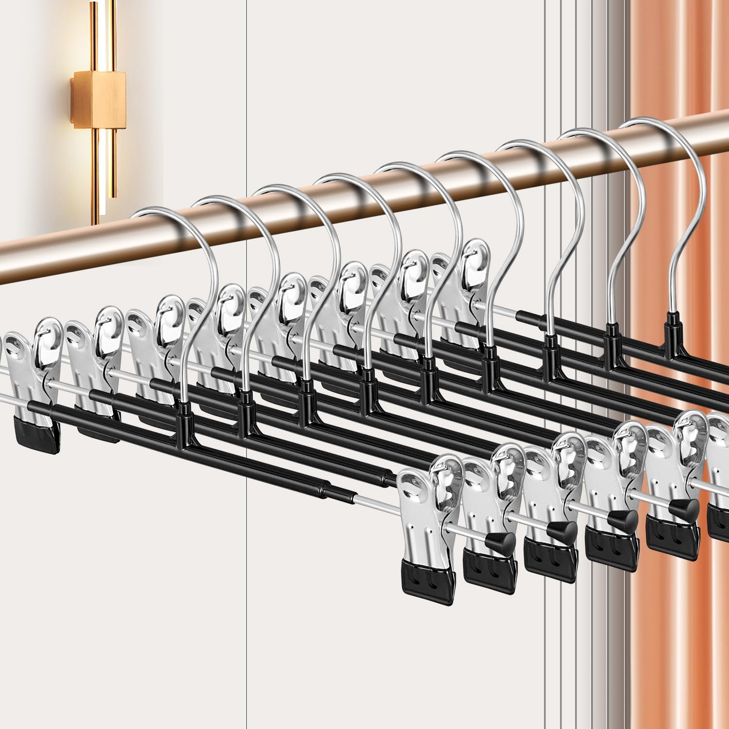 BUMODEL non-slip hangers for jeans and casual wear