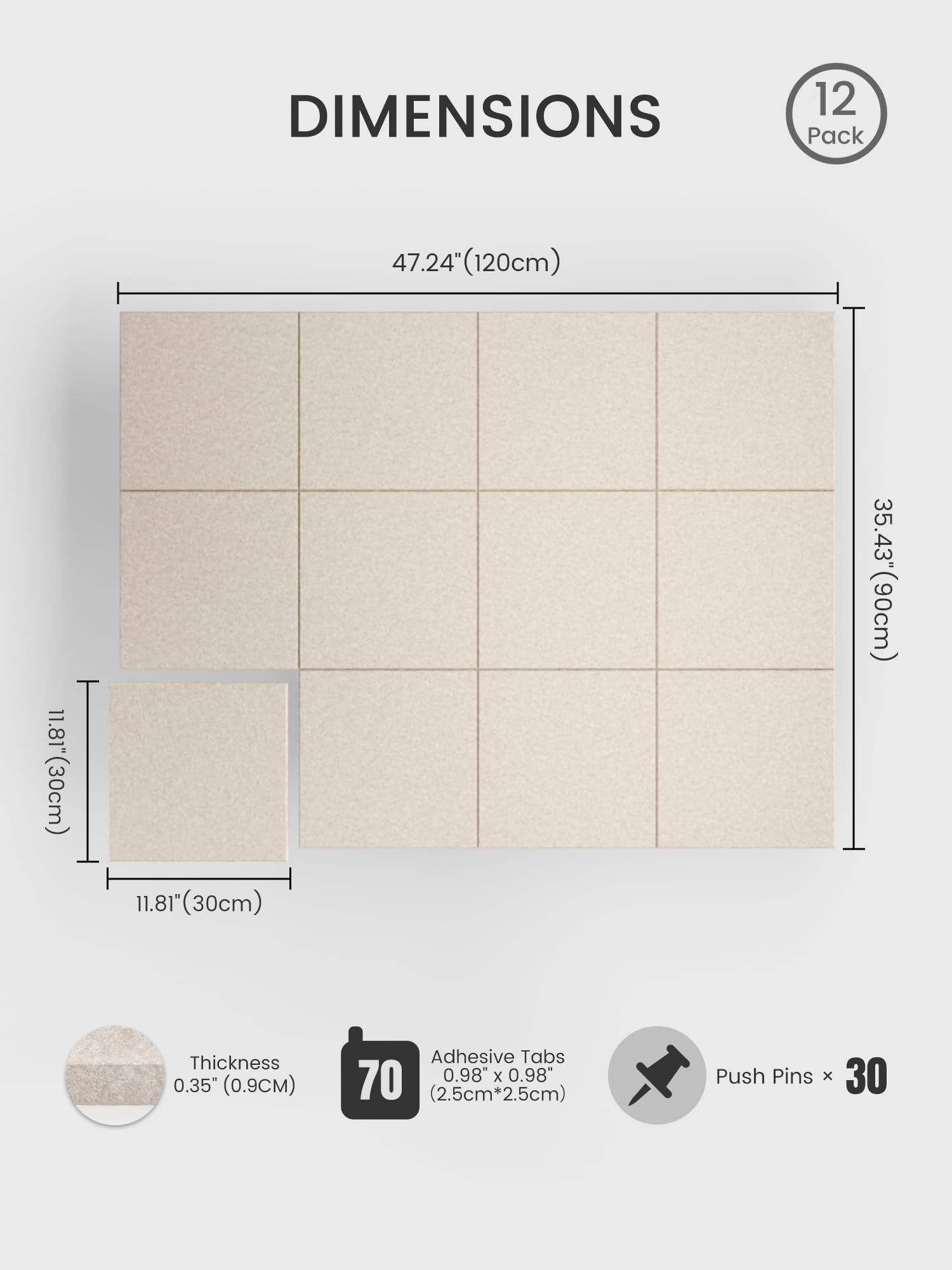 Bumusty 12-tile layout example helps organize notes with a flexible grid.