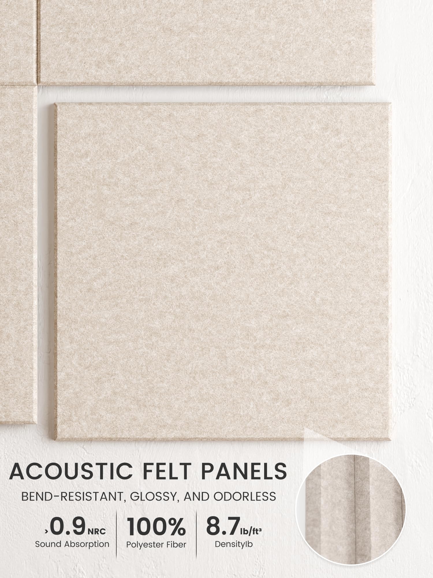 Bumusty adhesive tabs setup enables clean, trace-free installation.
