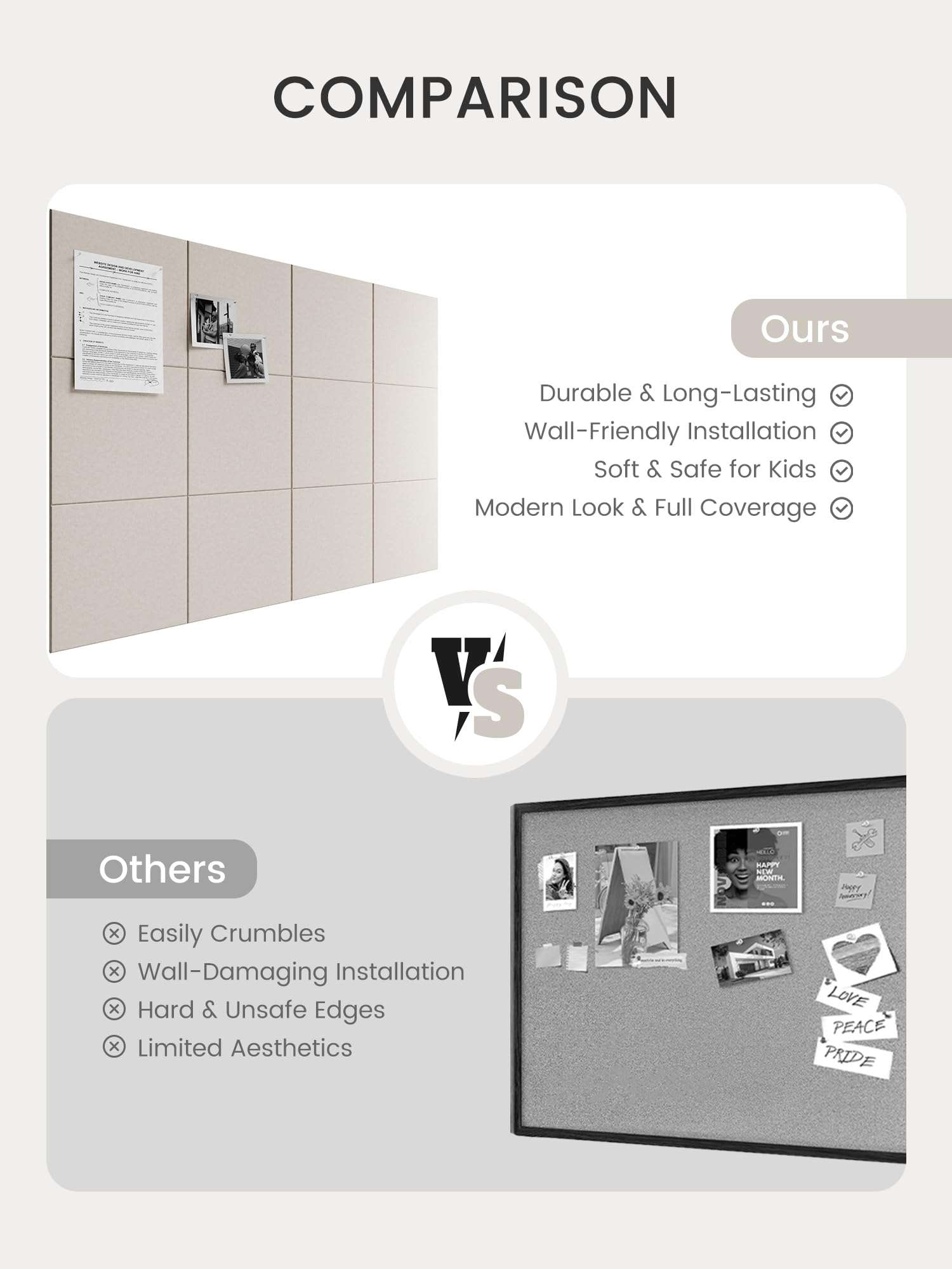 Bumusty office decor room setup fosters organized collaboration and visual planning.