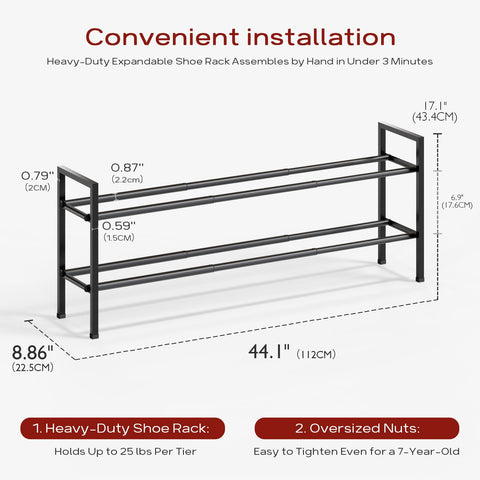 Bumusty tool-free assembly highlights quick setup in minutes