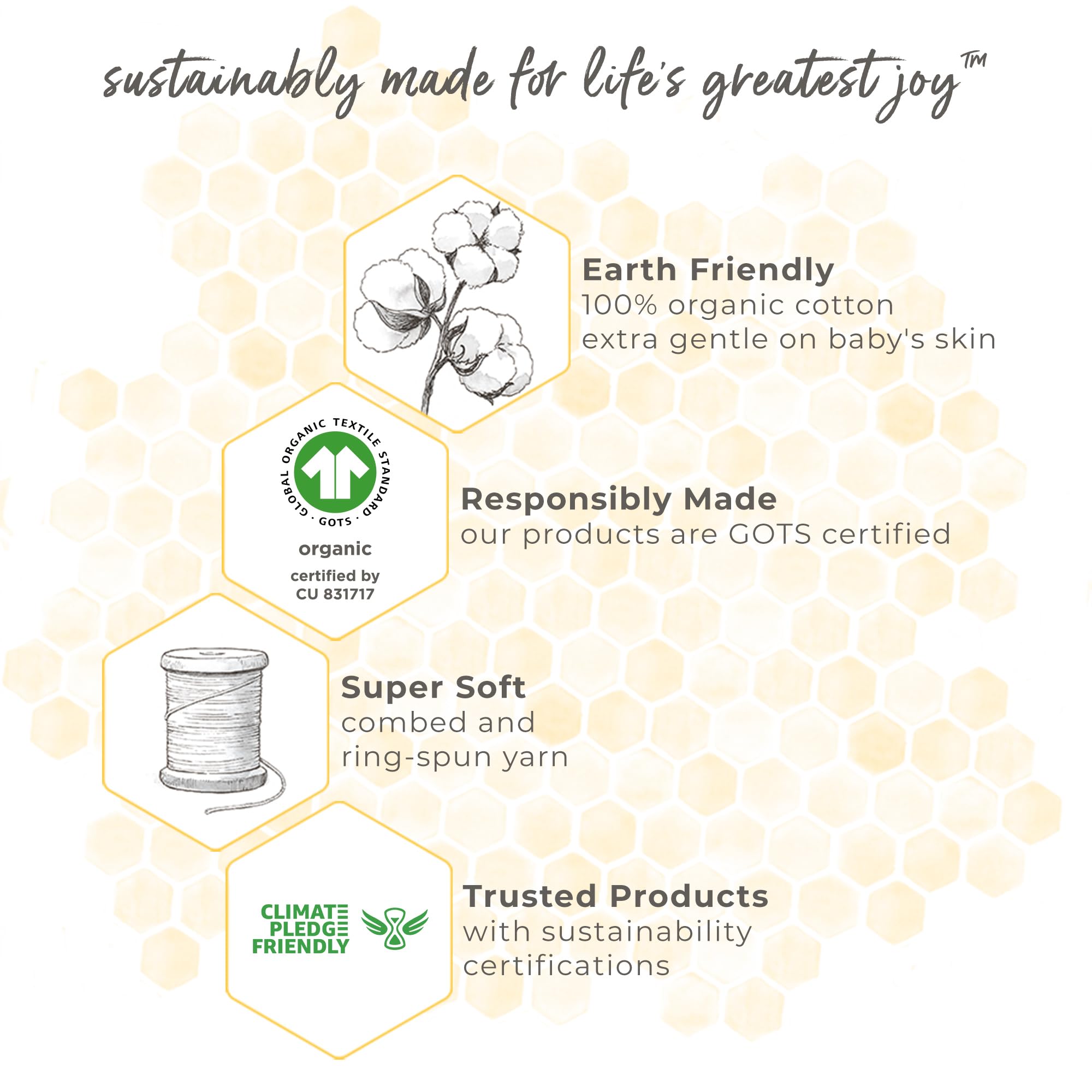 Burt's Bees Baby hooded towel is a perfect baby shower gift.