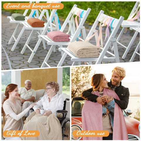 Buryeah lightweight blanket ideal for couch, bed, or travel