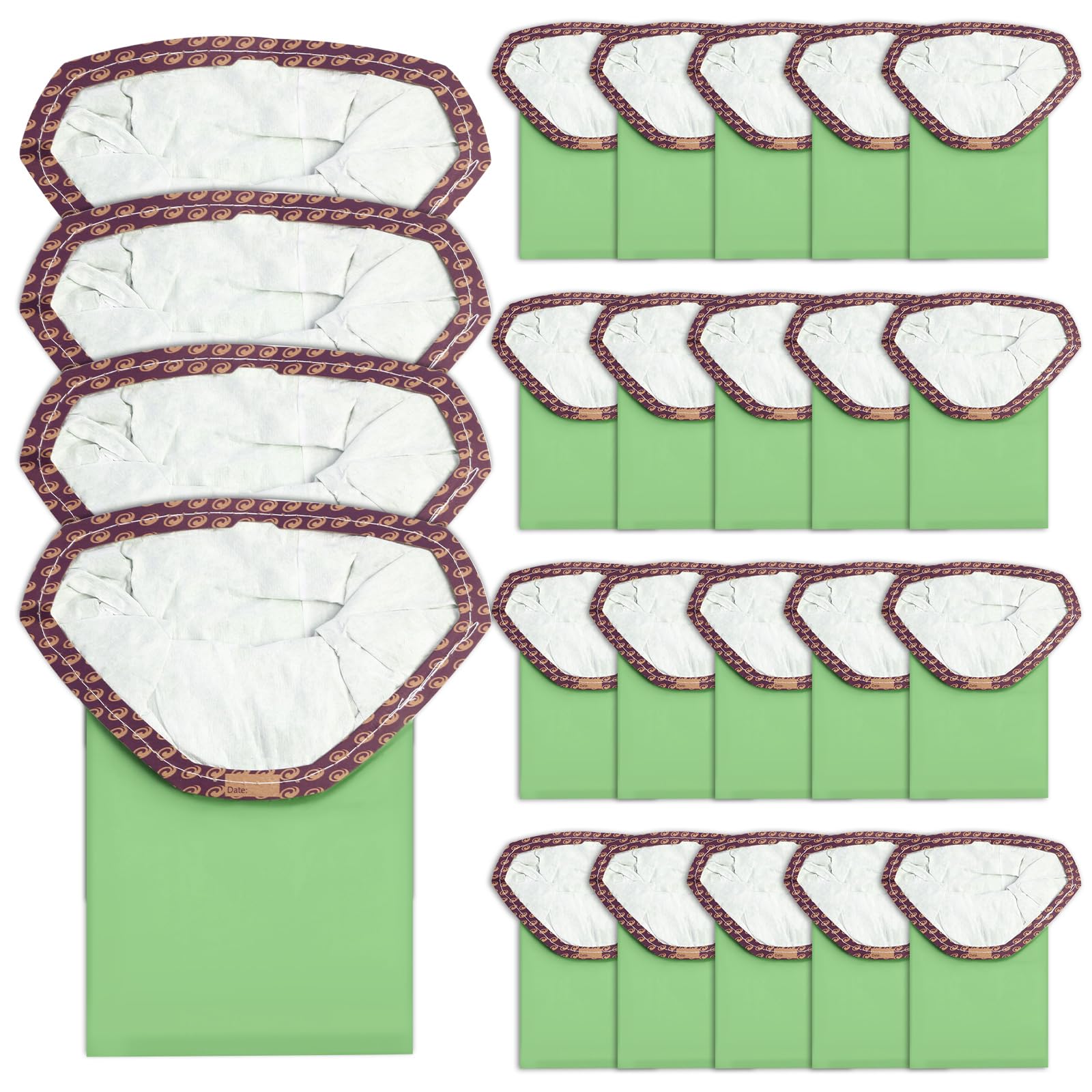 BUUfilcoo 24-pack bags showing compatibility with ProTeam backpacks for enhanced filtration.