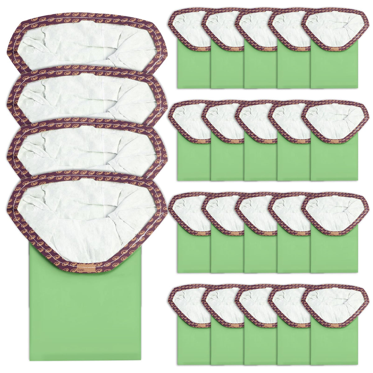 BUUfilcoo 24-pack bags showing compatibility with ProTeam backpacks for enhanced filtration.