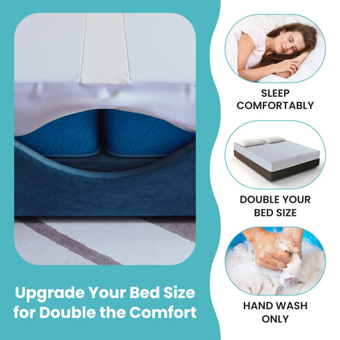 Buve Bed Bridge uses premium materials for lasting comfort and durability.