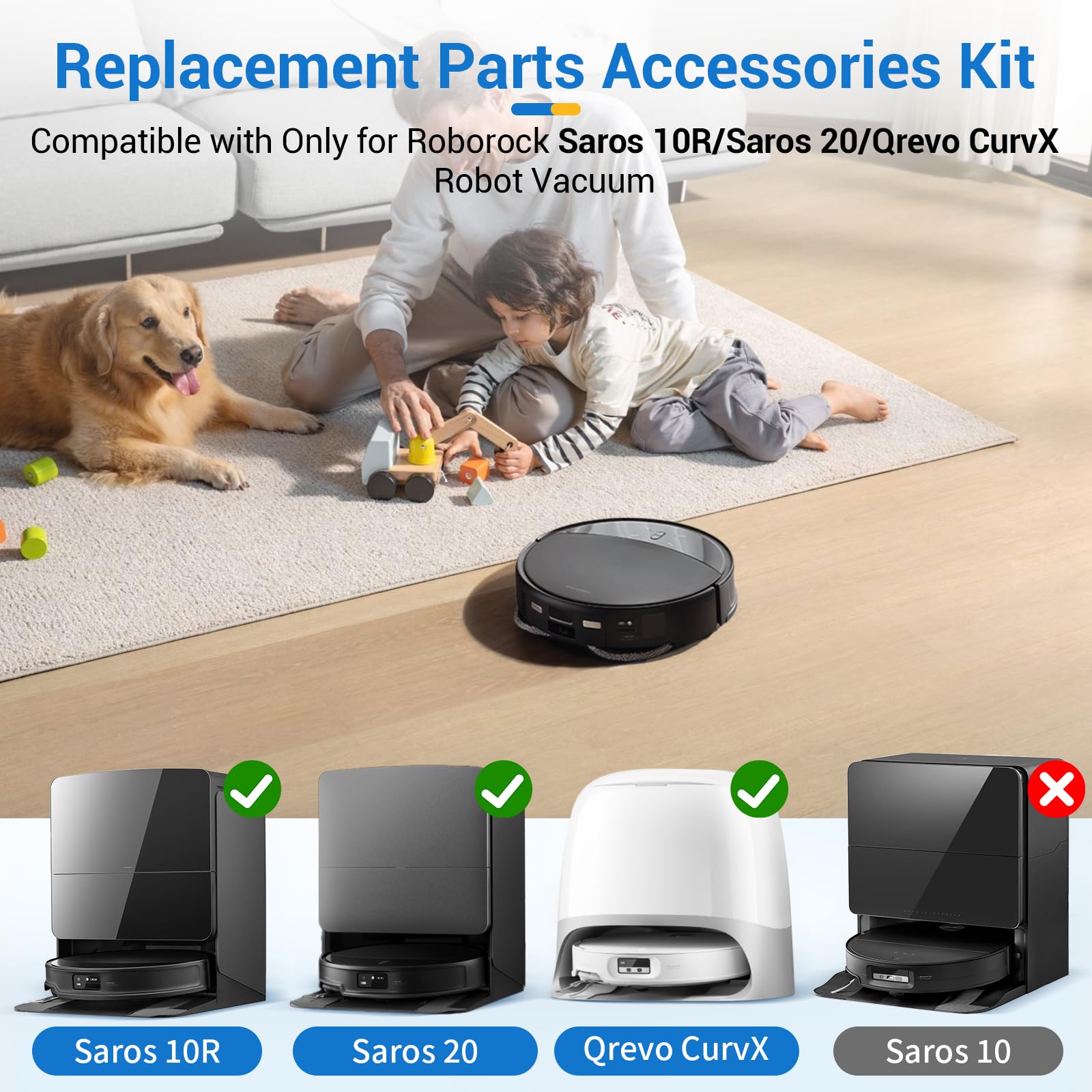 BUXEBUX Saros HEPA filter set traps tiny particles for cleaner air