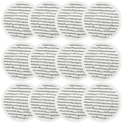 BVHONWE 12-pack steam mop pads for Shark S8201 – durable replacements
