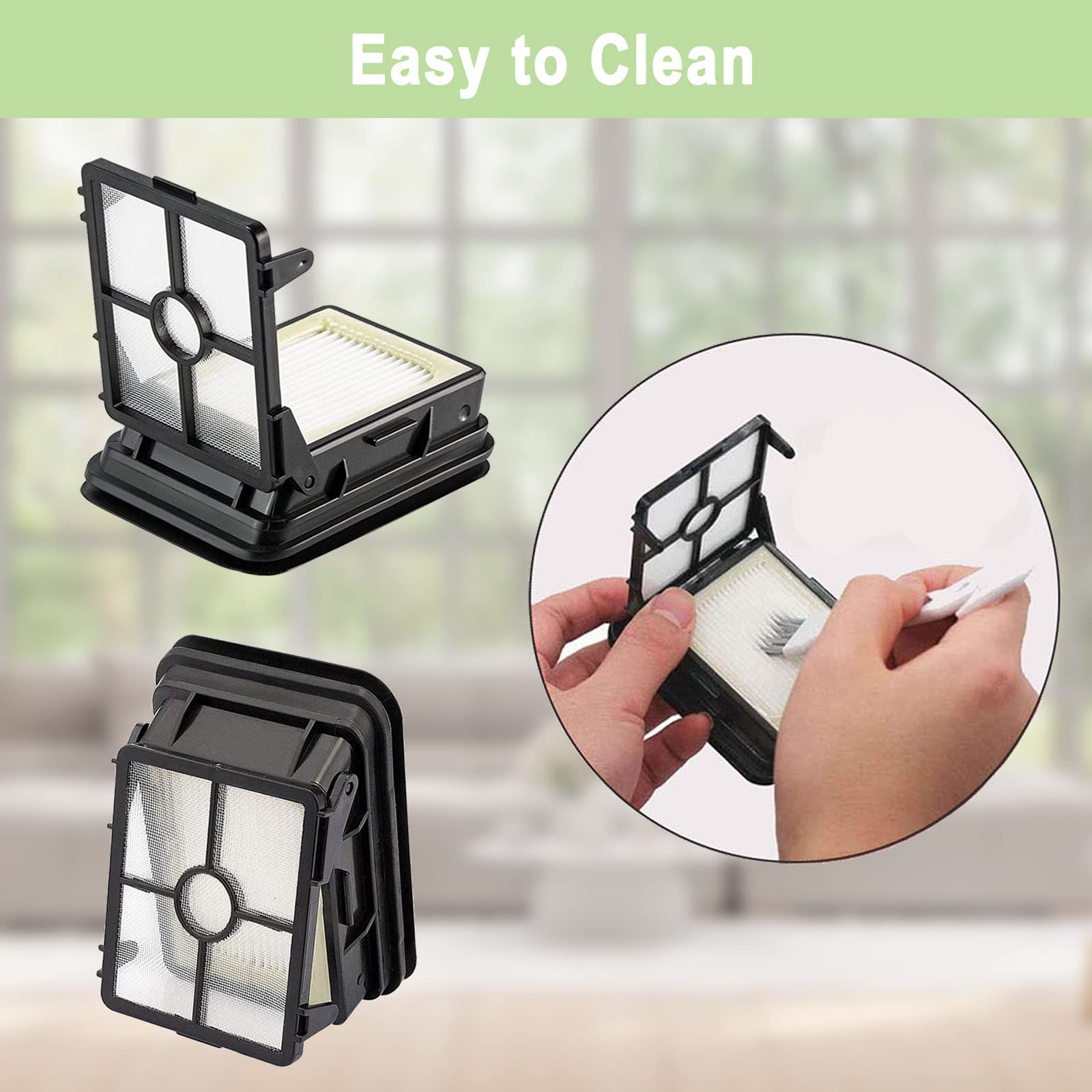 Bvhonwe easy installation image, snap-in parts for quick replacements.