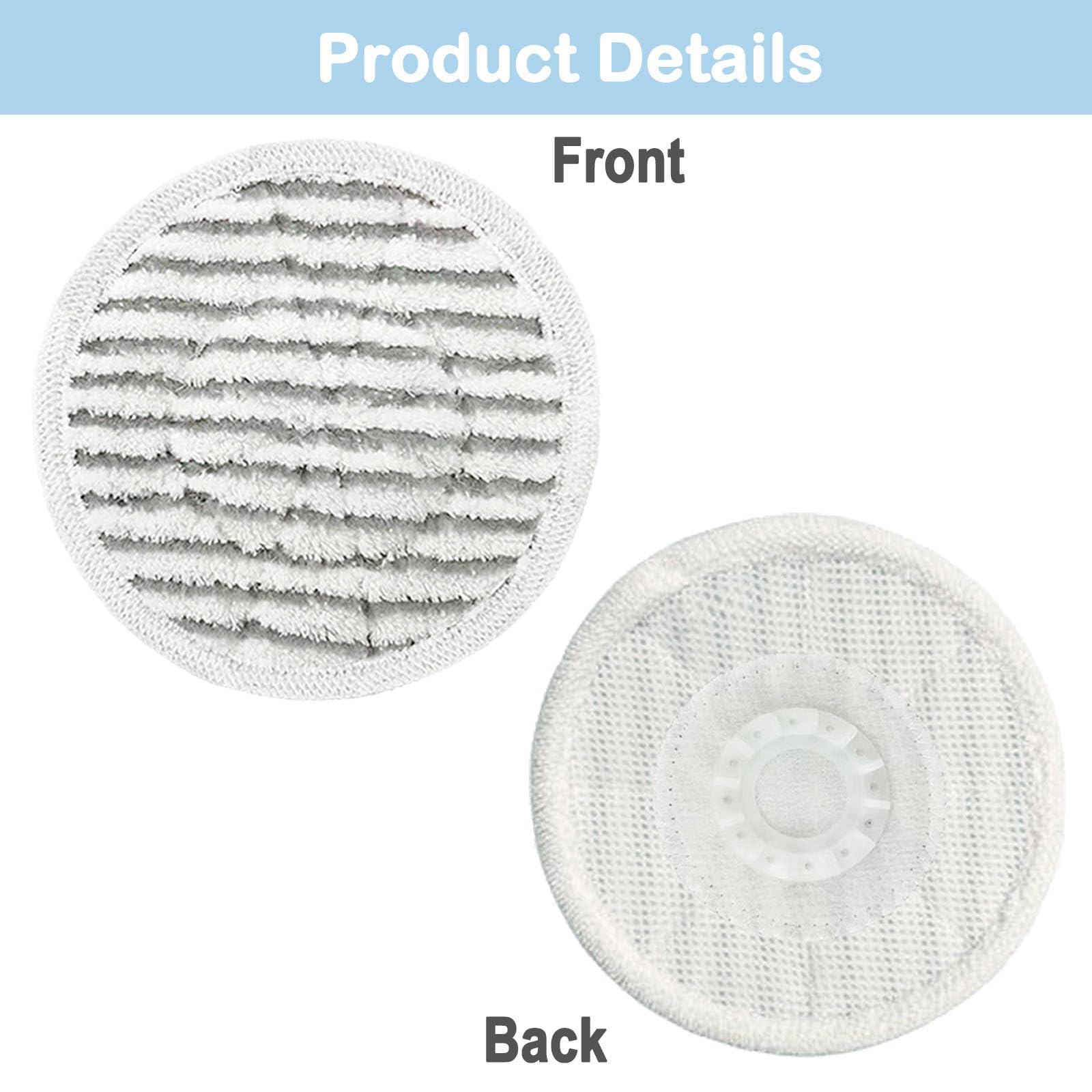 BVHONWE microfiber absorbent pad detail with quick-dry capability