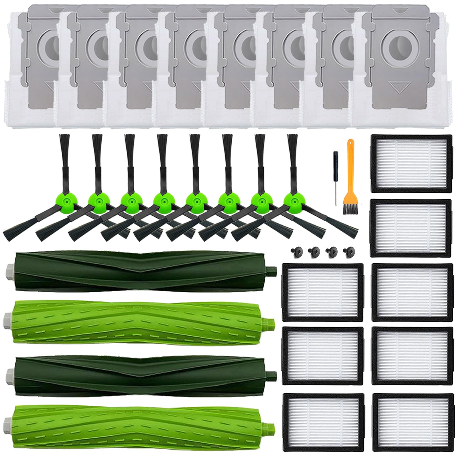 Bvhonwe Roomba 26-pack bundle for easy maintenance and ongoing cleaning.