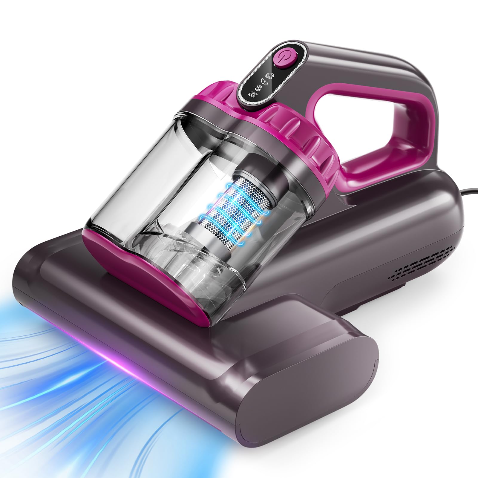 BYHUME Mattress Vacuum Cleaner with powerful motor for deep cleaning