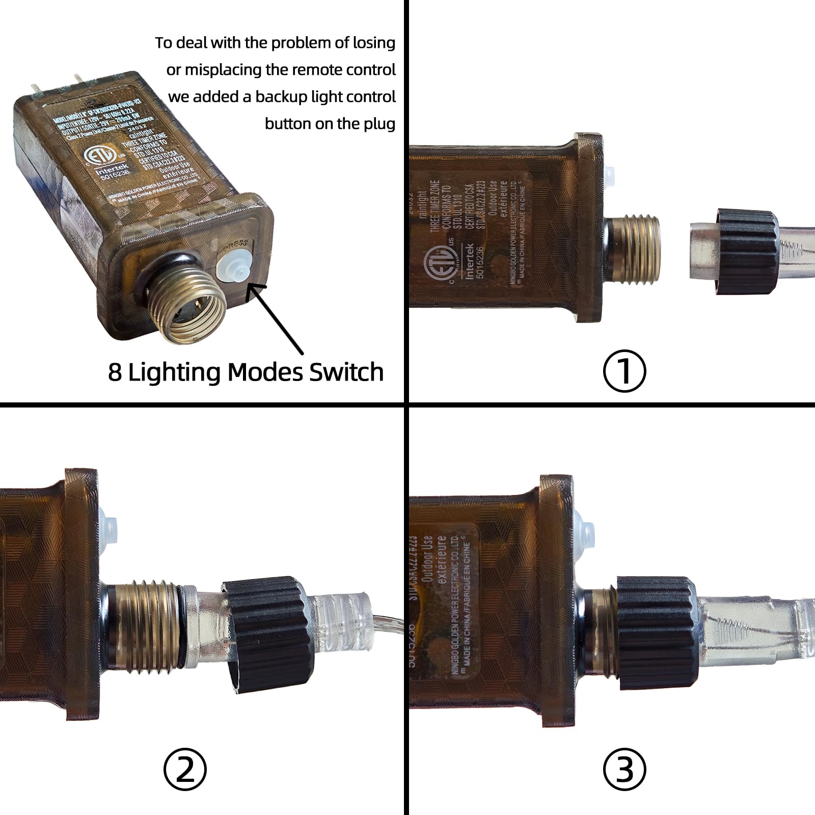 BYIZO easy-install indoor/outdoor lights for flexible decorating