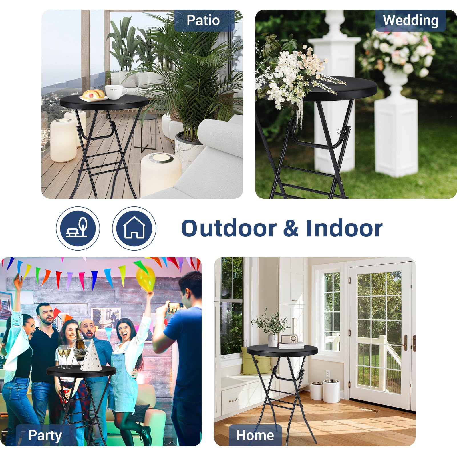 Byliable two-table set offers flexible height and pairing options.