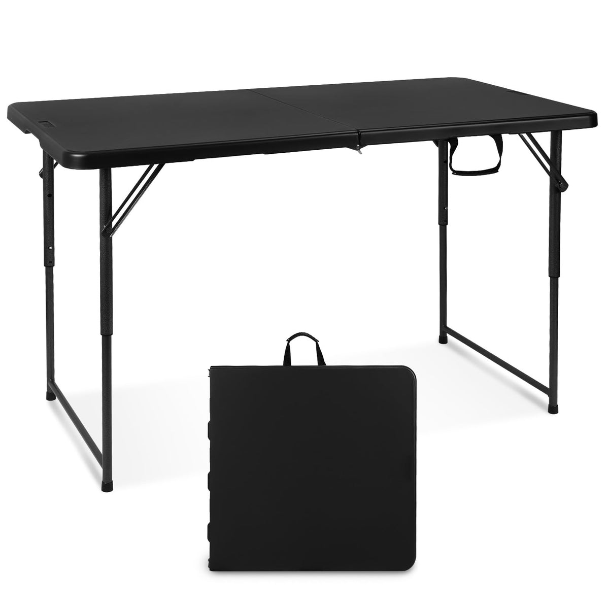 Byliable folding table 4ft folded with safety buckle