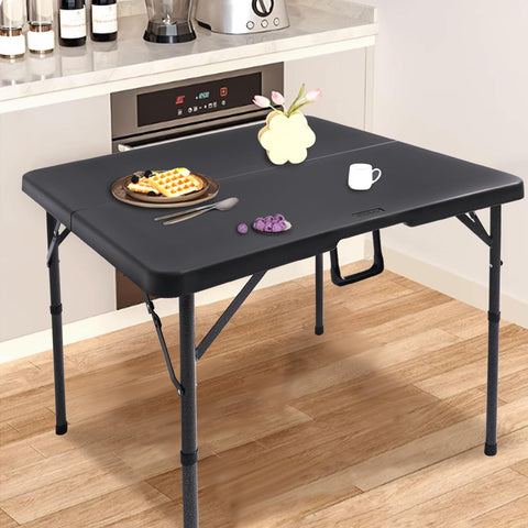 Byliable indoor-outdoor use scene showing picnic or party setup.