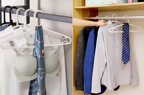 Byomostor non-slip finish keeps garments in place.