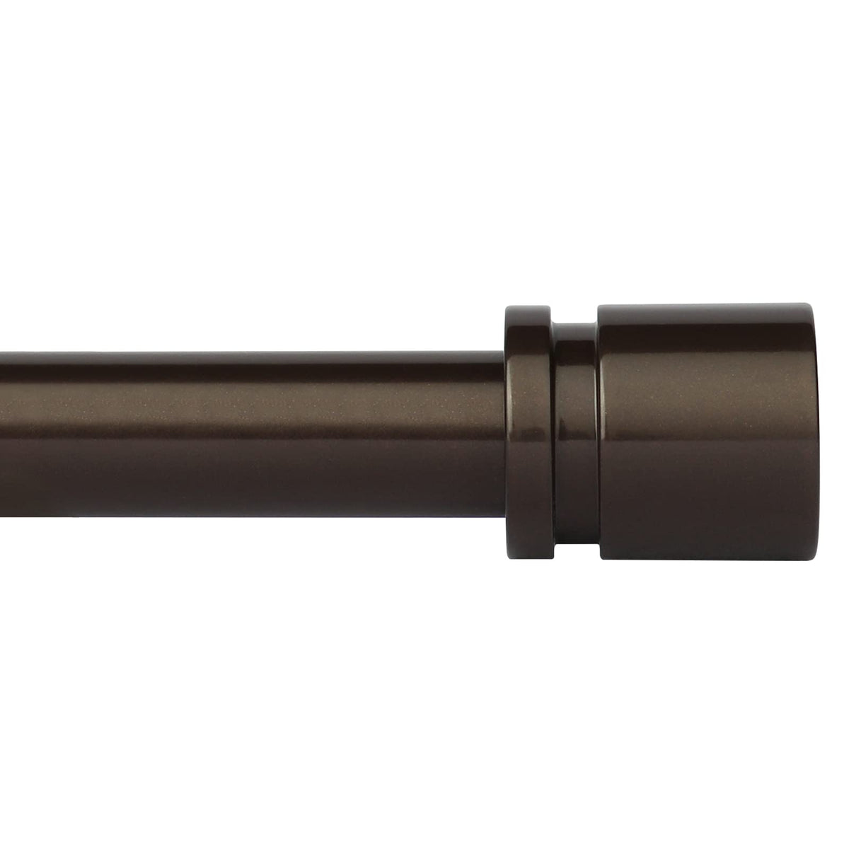 Byondeth curtain rod with adjustable length for versatile window setups.