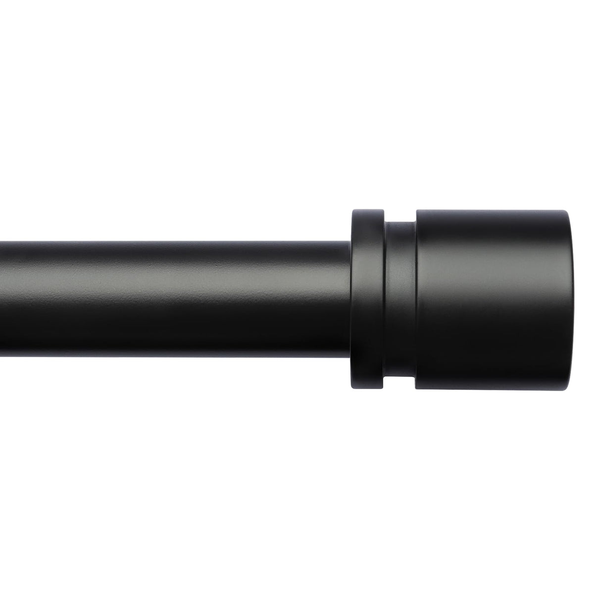 Byondeth curtain rod assembly extended for precise length customization