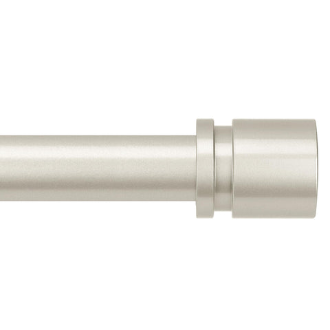 Byondeth curtain rod assembly showing adjustable length for a perfect fit