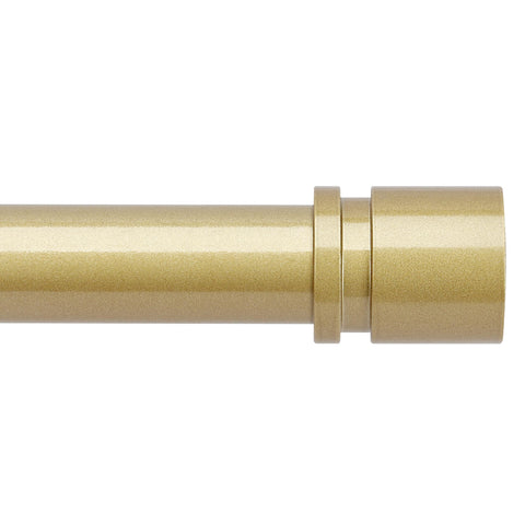 Byondeth curtain rod showing adjustable length for varying window sizes.