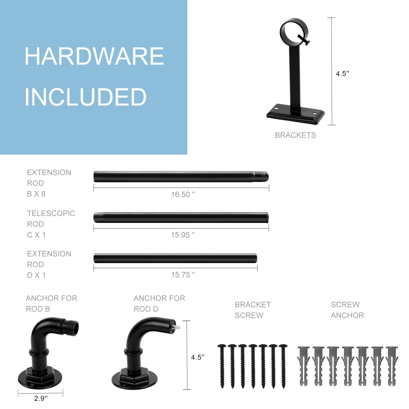 Byondeth curtain rod offers energy-saving wrap-around option reducing light and noise