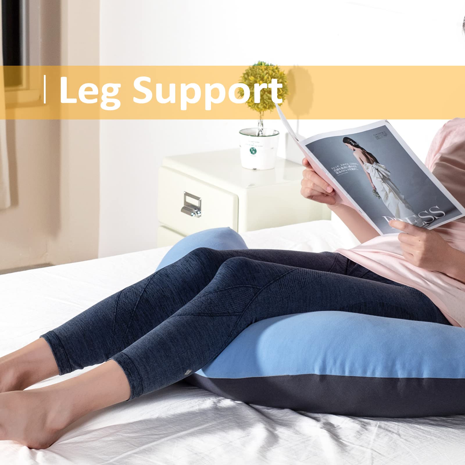 BYRIVER travel-friendly design offers easy hugging and turning for active sleepers.