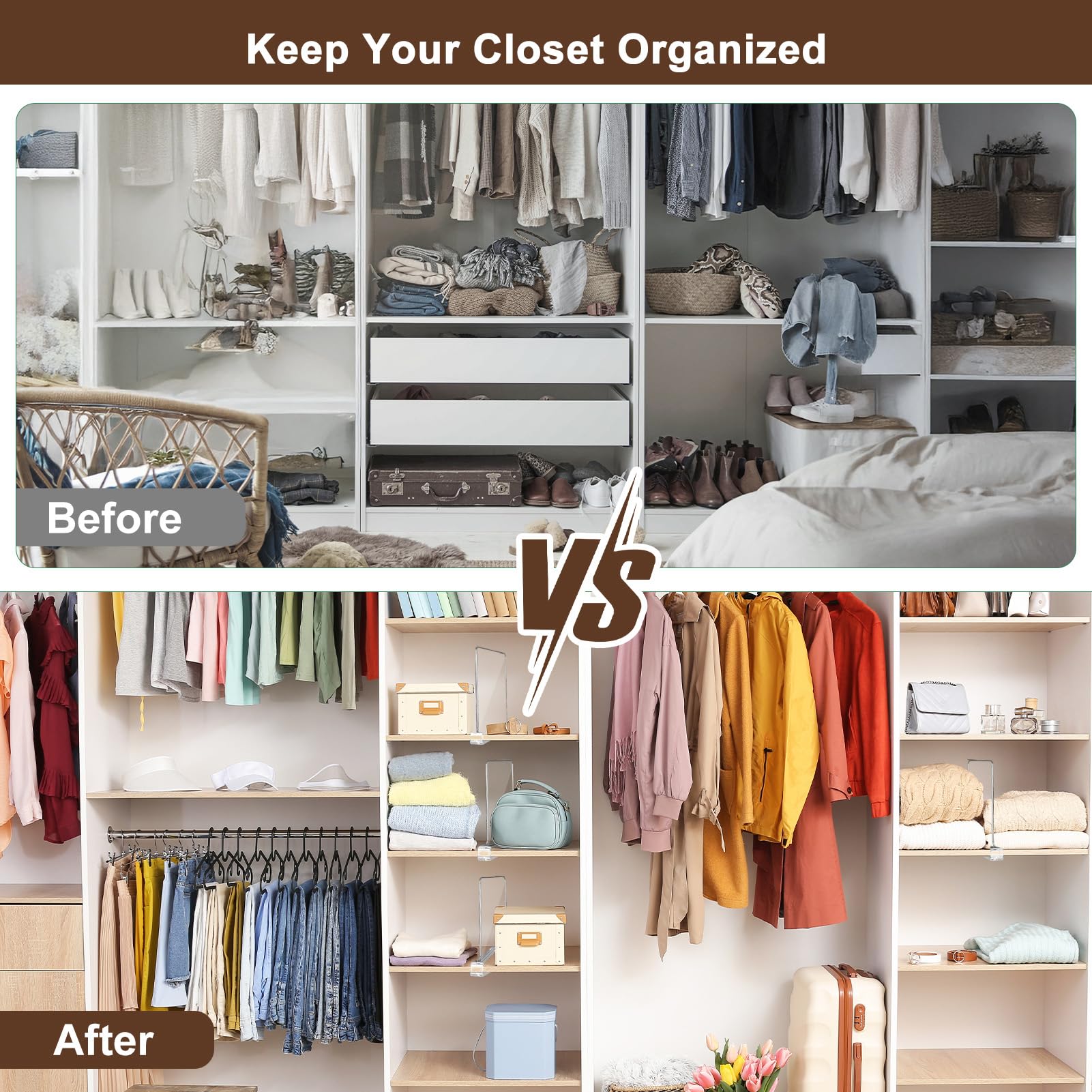 BYSOQIJAH durable acrylic material ensures long-lasting organization with gentle protection