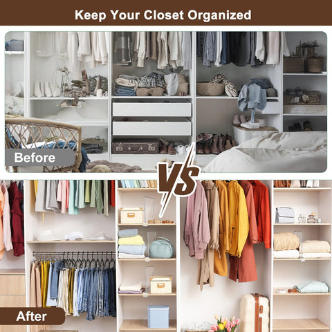 BYSOQIJAH durable acrylic material ensures long-lasting organization with gentle protection
