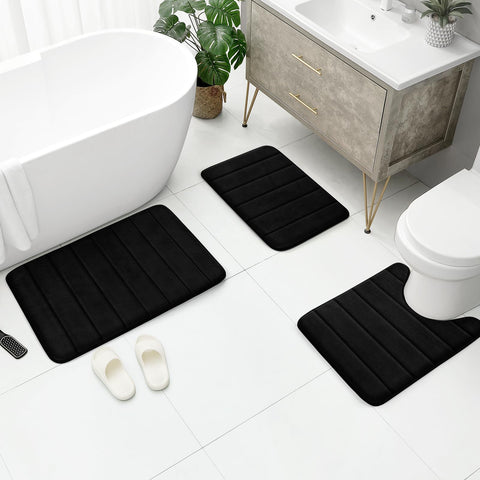 BYSURE anti-slip backing helps keep mats securely in place on smooth floors