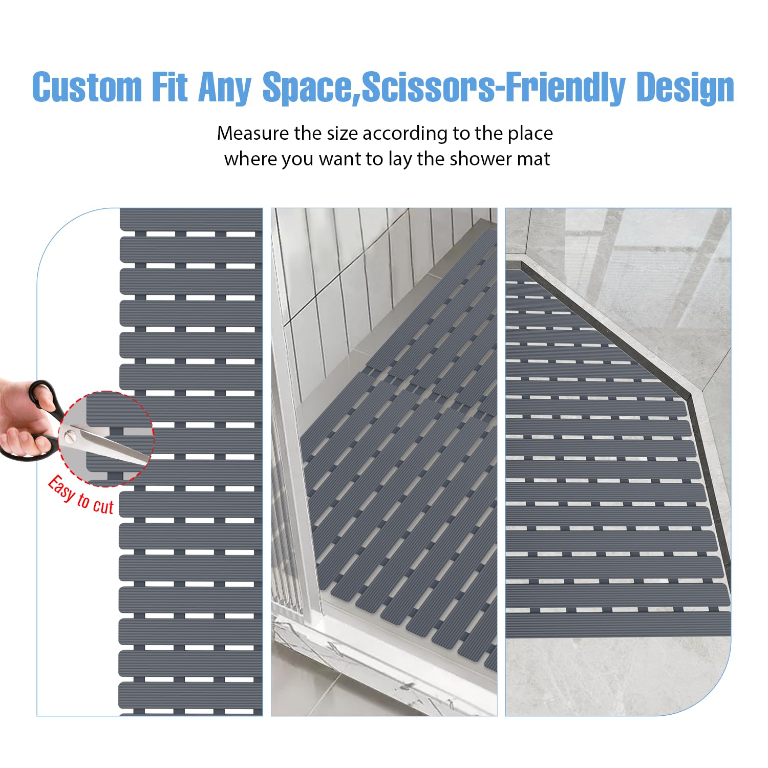 3-step care system keeps grip while simplifying maintenance.