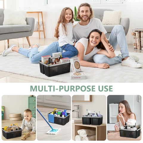 BYUNER dorm friendly shower caddy fits small bathrooms and RVs