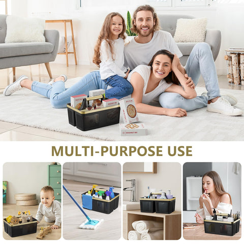 Byuner dorm storage caddy fits compact spaces in student rooms and closets.