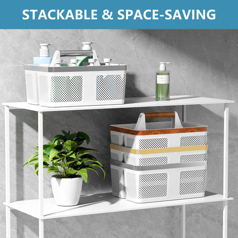 BYUNER waterproof ABS caddy stays dry and easy to clean
