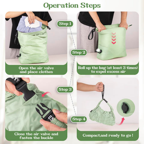 ByYear versatile bag suits travel, gym, or home storage with roll-up design.