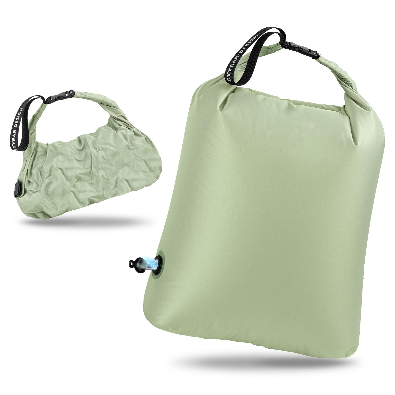 ByYear travel laundry bag with leakproof design keeping clothes fresh on the go.