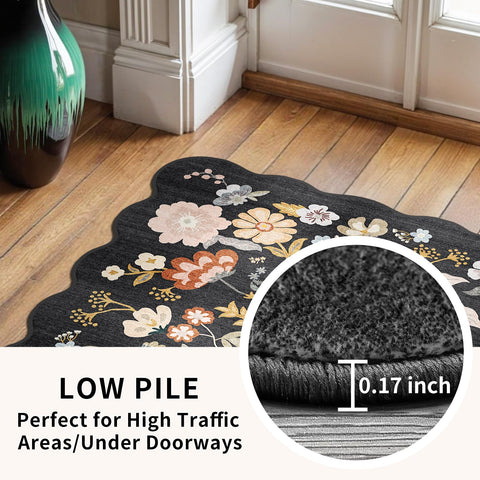 BYYVOO durable low pile design withstands busy home use