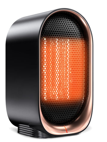 BZGG space heater black modern finish suits offices and bedrooms